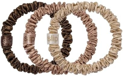 SLIP Amazon Exclusive Skinny Scrunchies: Anti-Crease, Anti-Breakage Slipsilk™ Design Protects D... | Amazon (US)