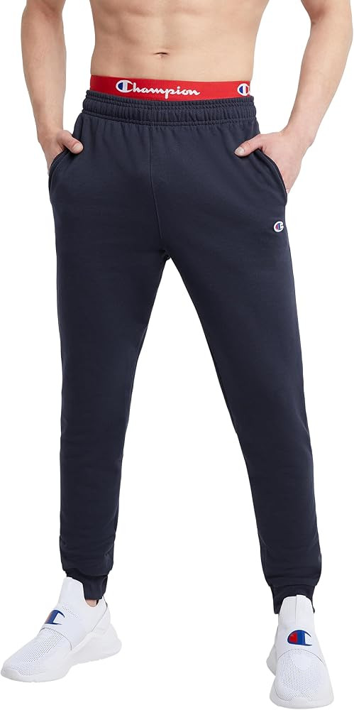 Champion Men'S Joggers, Powerblend, Fleece Joggers, Comfortable Sweatpants For Men (Reg. Or Big &... | Amazon (US)
