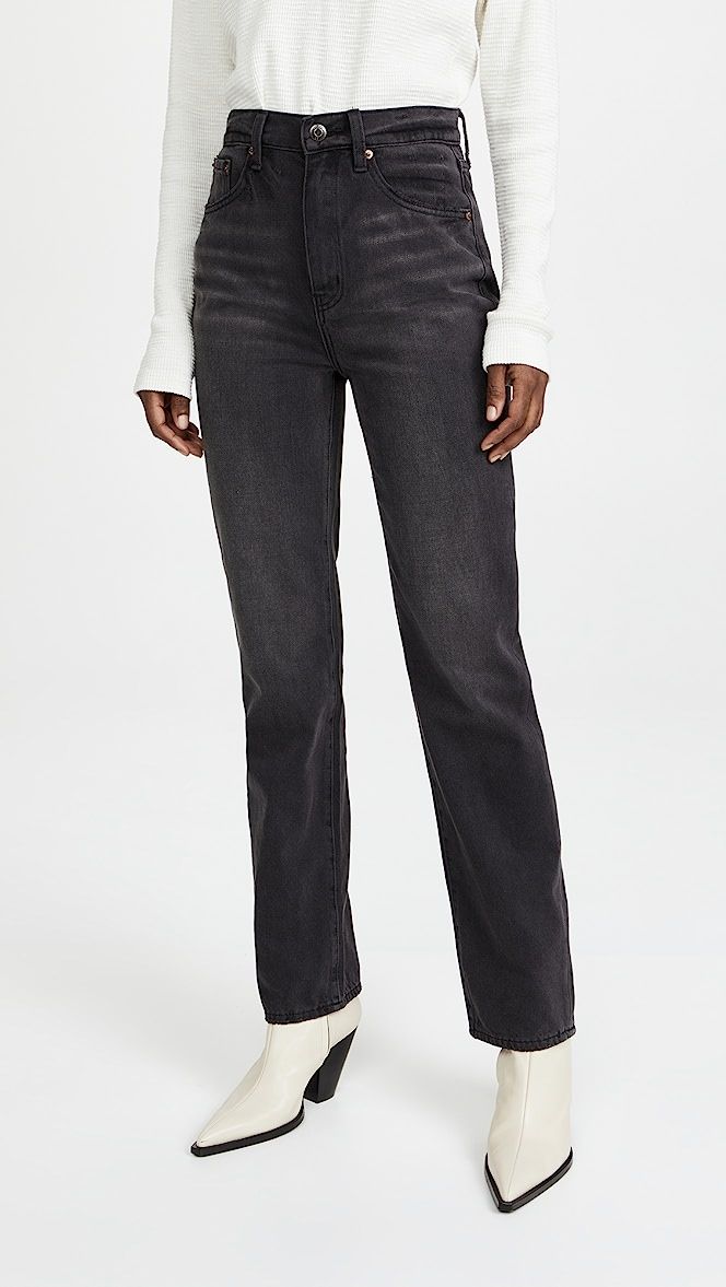 Cassie Super High Rise Straight Jeans | Shopbop