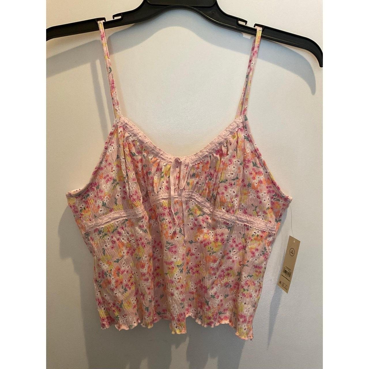 No Boundaries Women's Tank top - Multi - 30D | Depop US