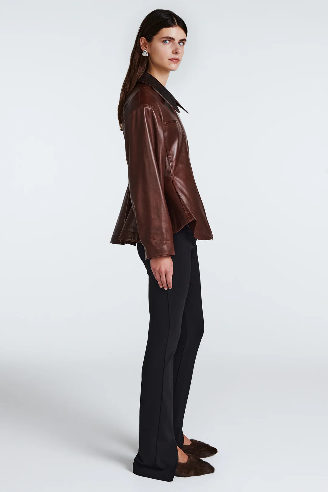 Bernadette Leather Jacket | DUCIE