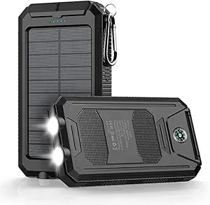 Power-Bank-Portable-Charger-Solar - 36800mAh Waterproof Portable External Backup Battery Charger ... | Amazon (US)