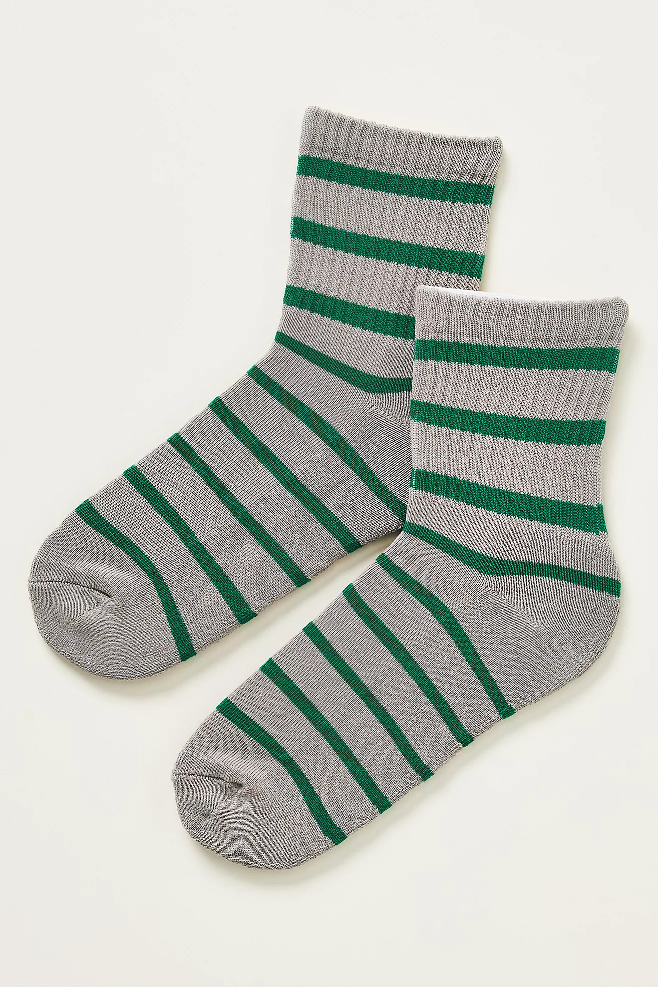 Sporty Ribbed Striped Socks | Anthropologie (US)