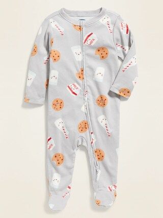 Printed Footed One-Piece for Baby | Old Navy (US)