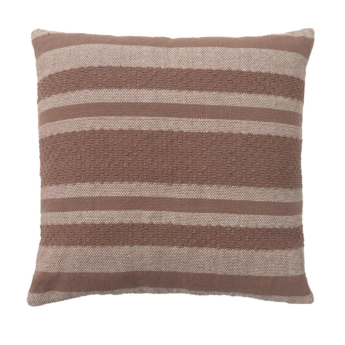 Sonoma Goods For Life\u00ae Taupe Tonal Woven Stripe Throw Pillow | Kohl's