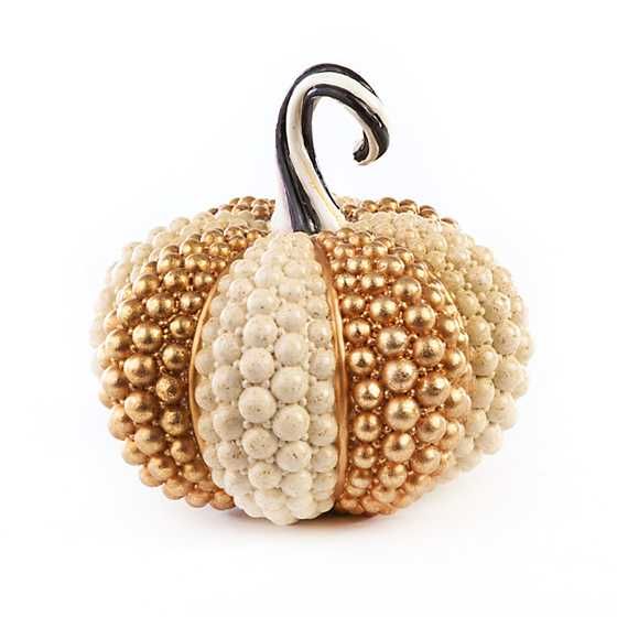 Autumn Harvest Pumpkin - Ivory Jewel | MacKenzie-Childs