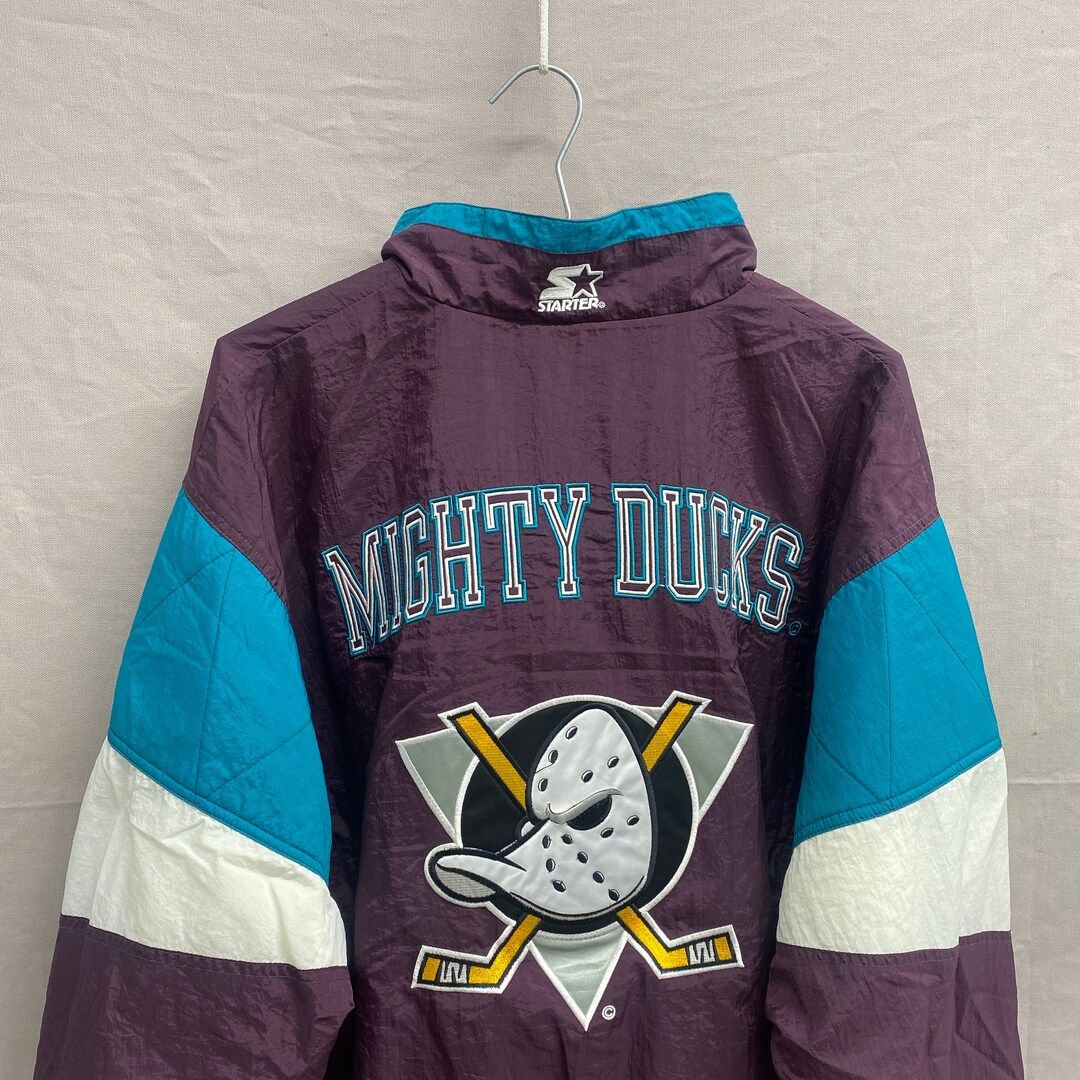 X-large / 1990s Anaheim Mighty Ducks Starter NHL Hockey Zip-up - Etsy | Etsy (US)