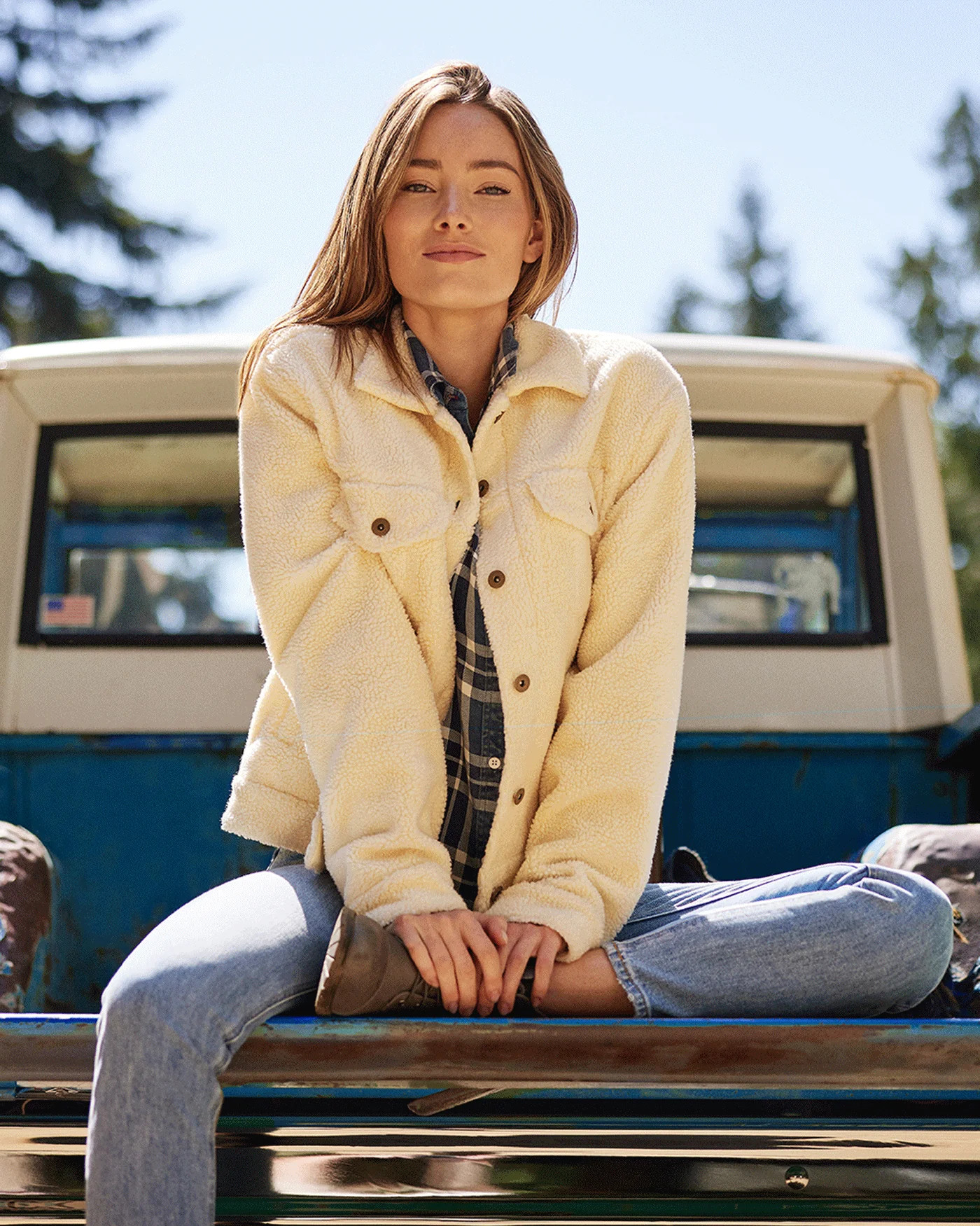 BLEEKER SHERPA TRUCKER JACKET | Flag & Anthem