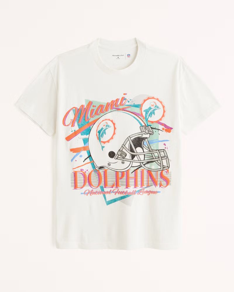 Miami Dolphins Graphic Tee | Abercrombie & Fitch (US)