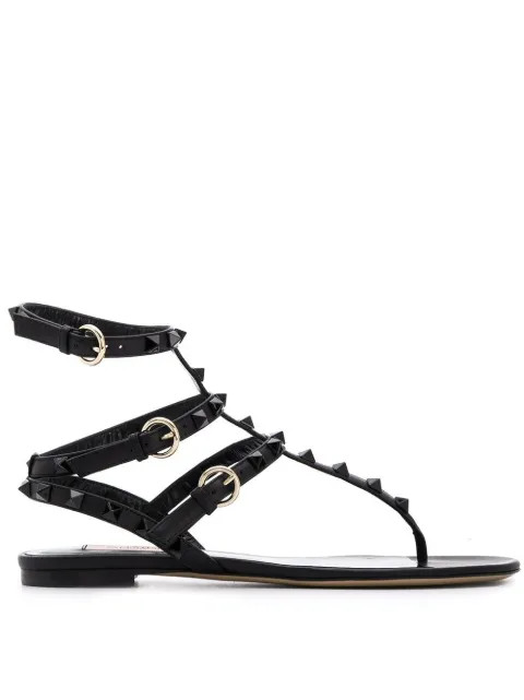 Rockstud sandals | Farfetch (US)