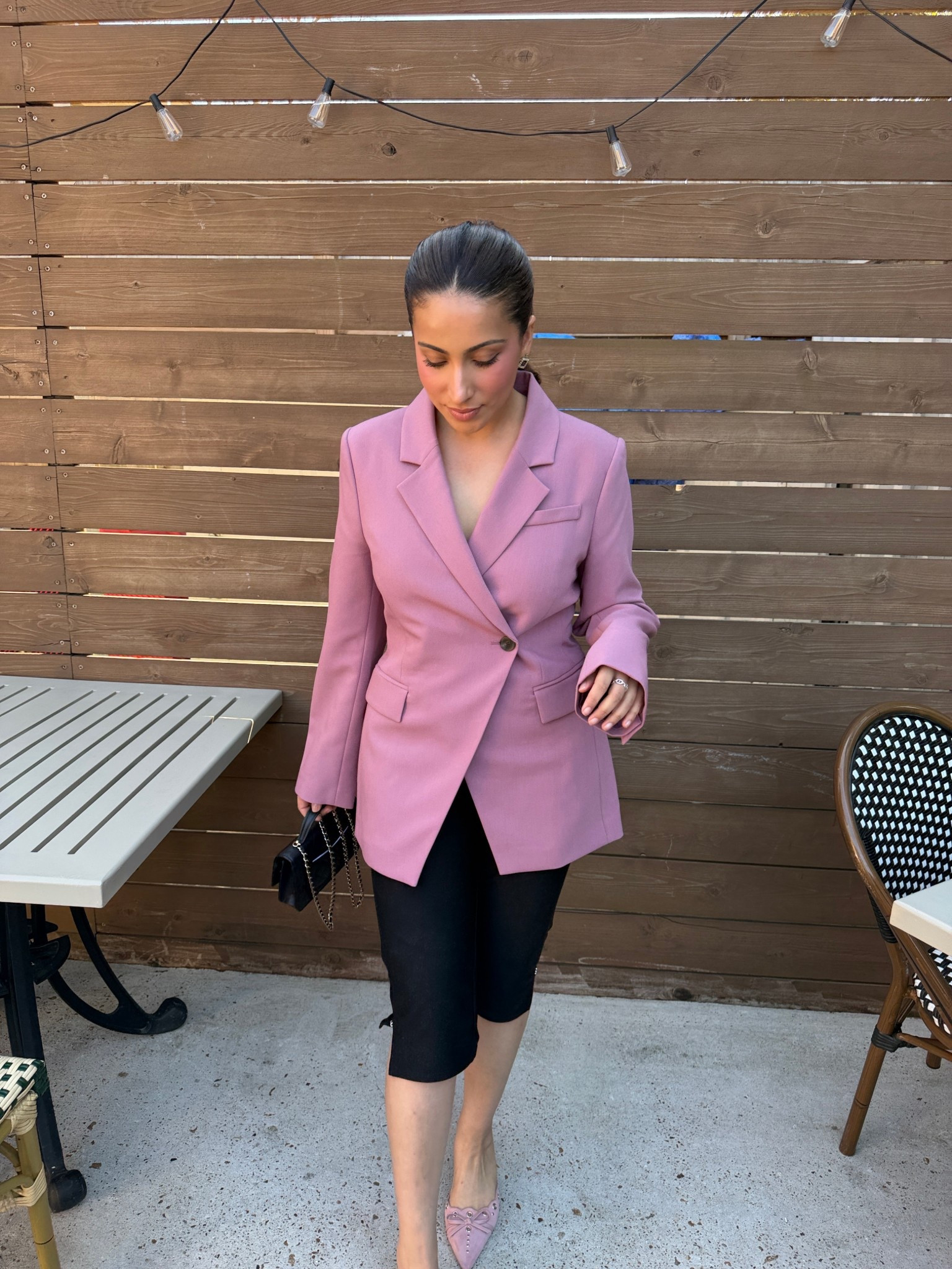 Size M in the blazer 