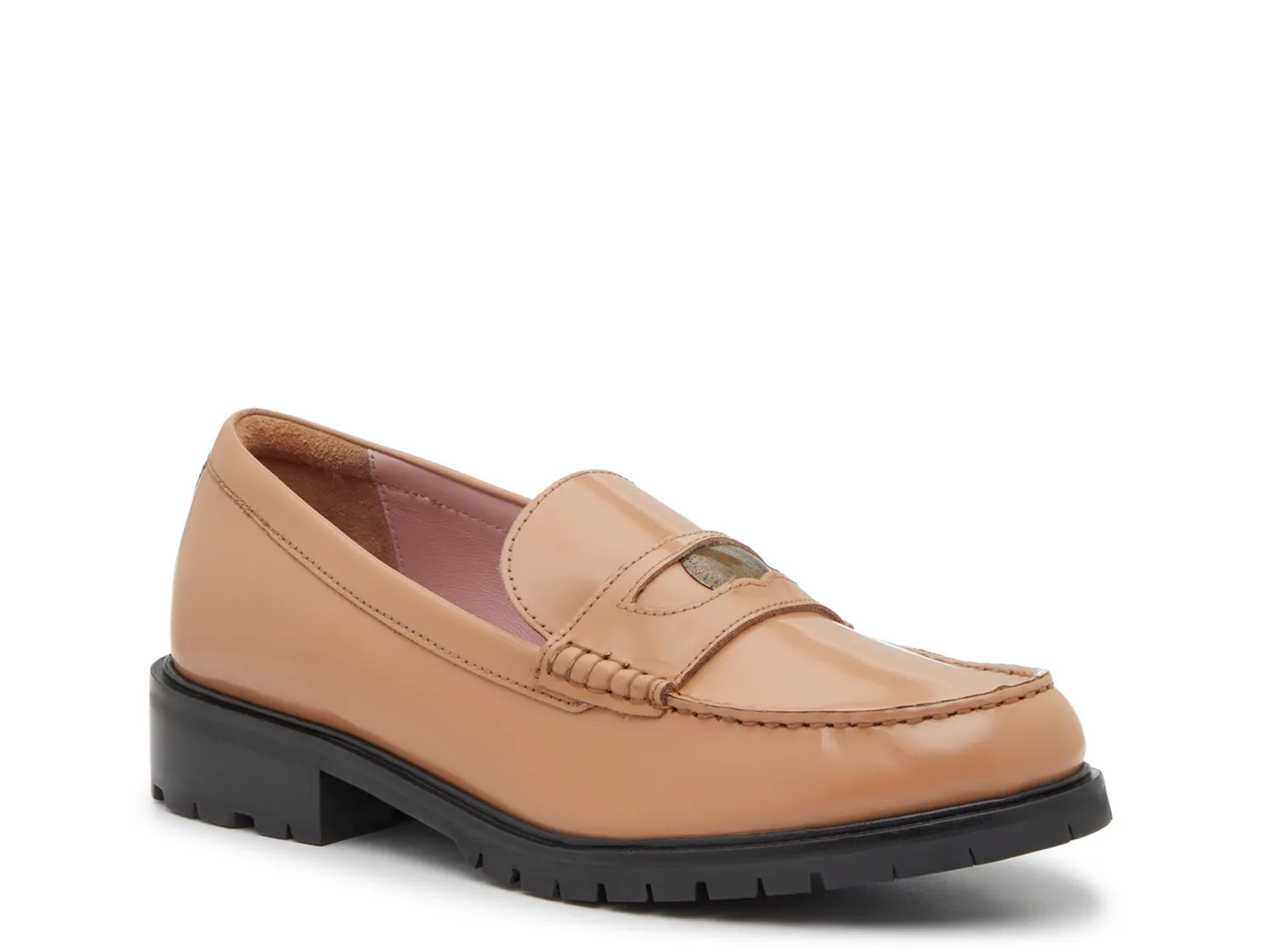 Free People Liv Penny Loafer | Women's | Camel Brown | Size EU 40 / US 10 | Loafers | Penny | DSW