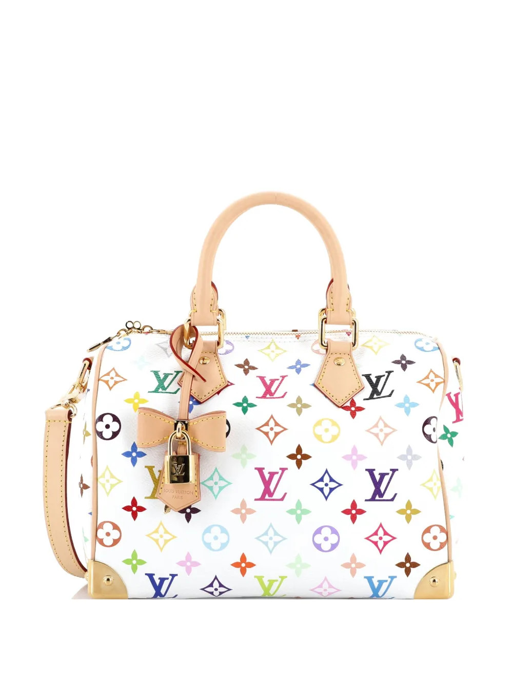 x Takashi Murakami Speedy Soft Bandouliere Bag Monogram Multicolor 25 satchel | Farfetch Global