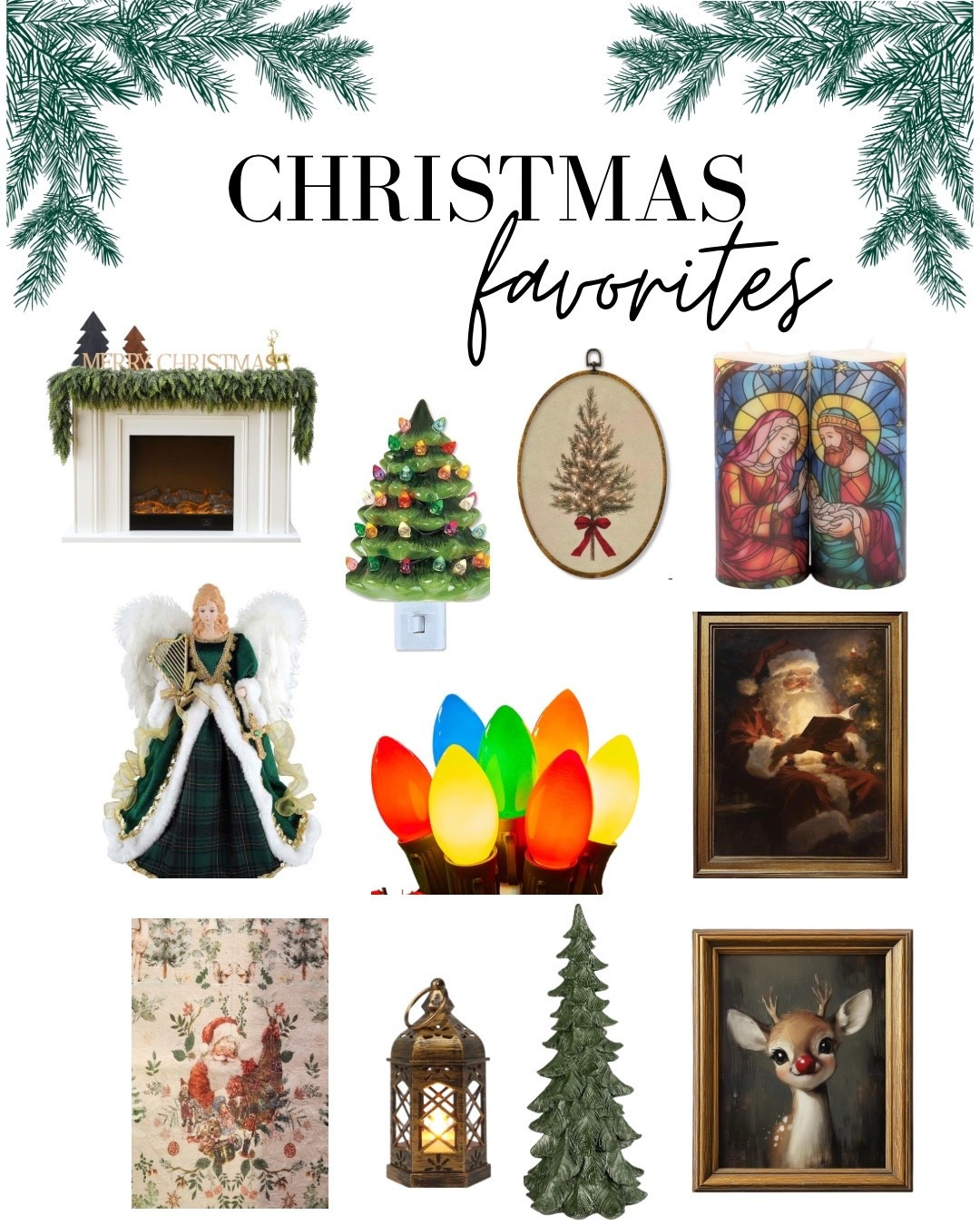 Here are some of my Christmas Favorites! 

#LTKHome #LTKSeasonal #LTKHoliday