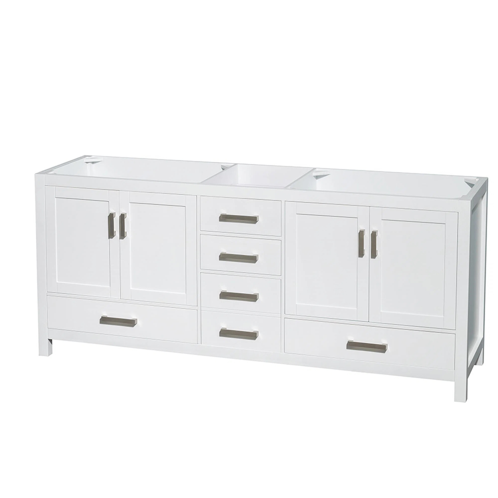 Sheffield 78.5" Double Bathroom Vanity Base Only | Perigold