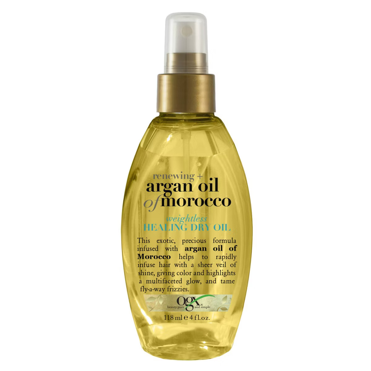 OGX Renewing + Argan Oil of Morocco Weightless Healing Dry Oil Lightweight Hair Oil Mist - 4 fl o... | Target