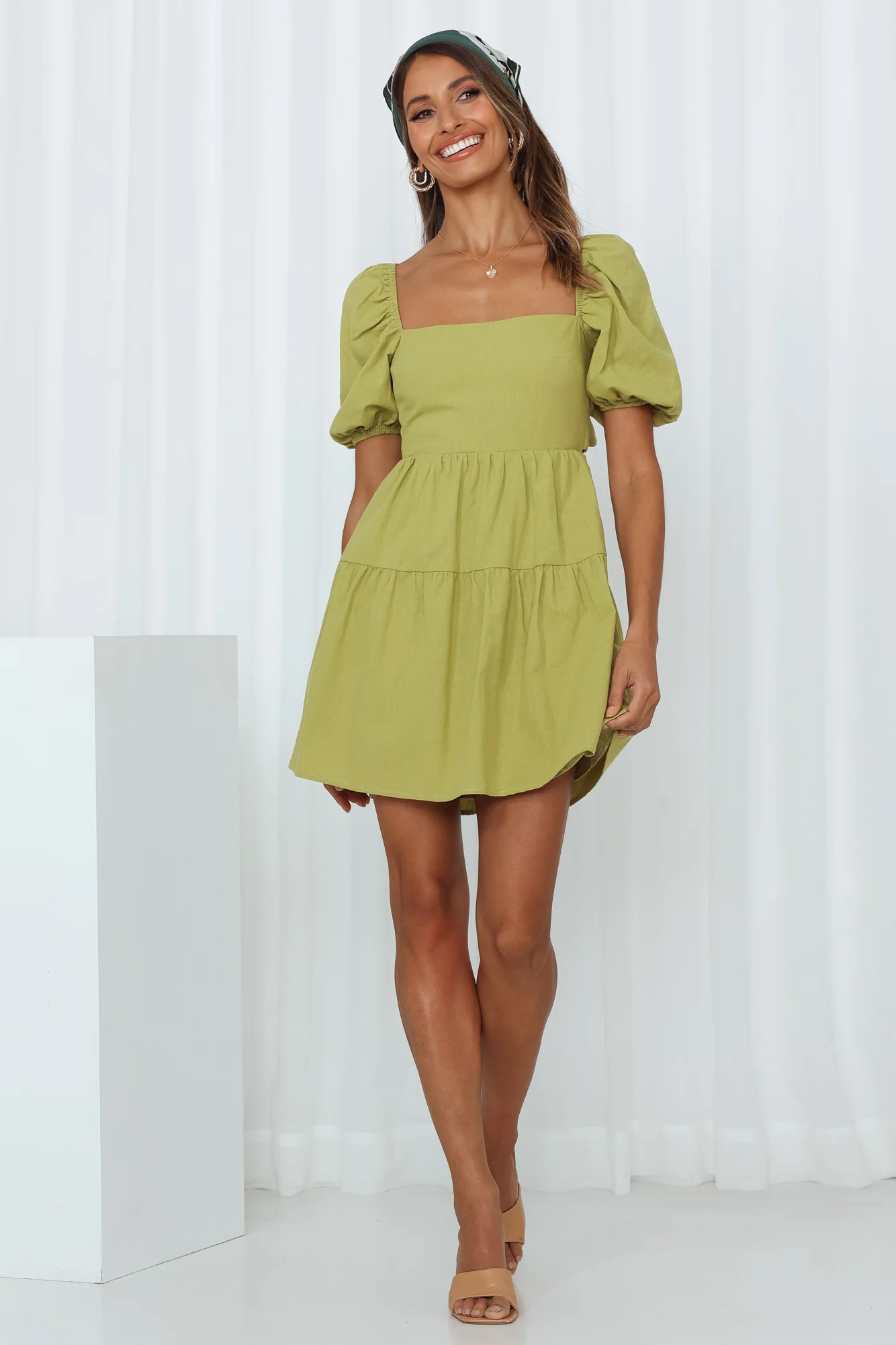 Best Weekend Dress Lime | Hello Molly (AU)