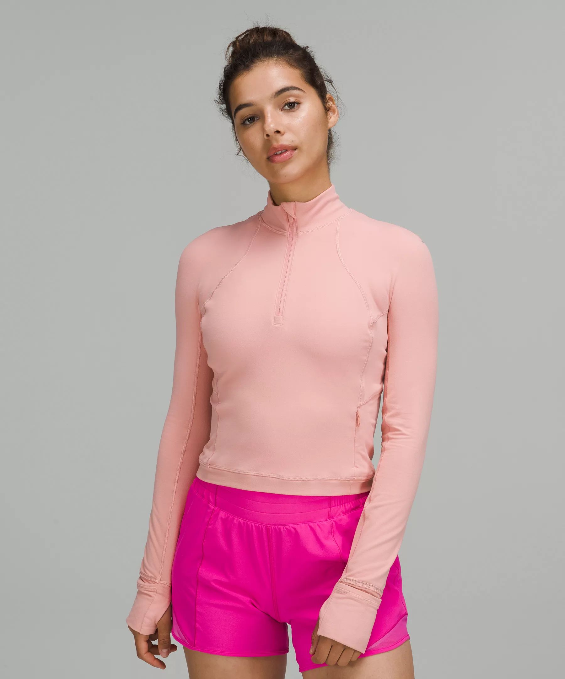 It's Rulu Run Cropped Half-Zip | Lululemon (US)