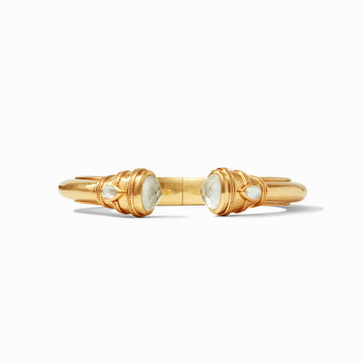 Cannes Demi Cuff - Iridescent Clear Crystal / Regular | Julie Vos