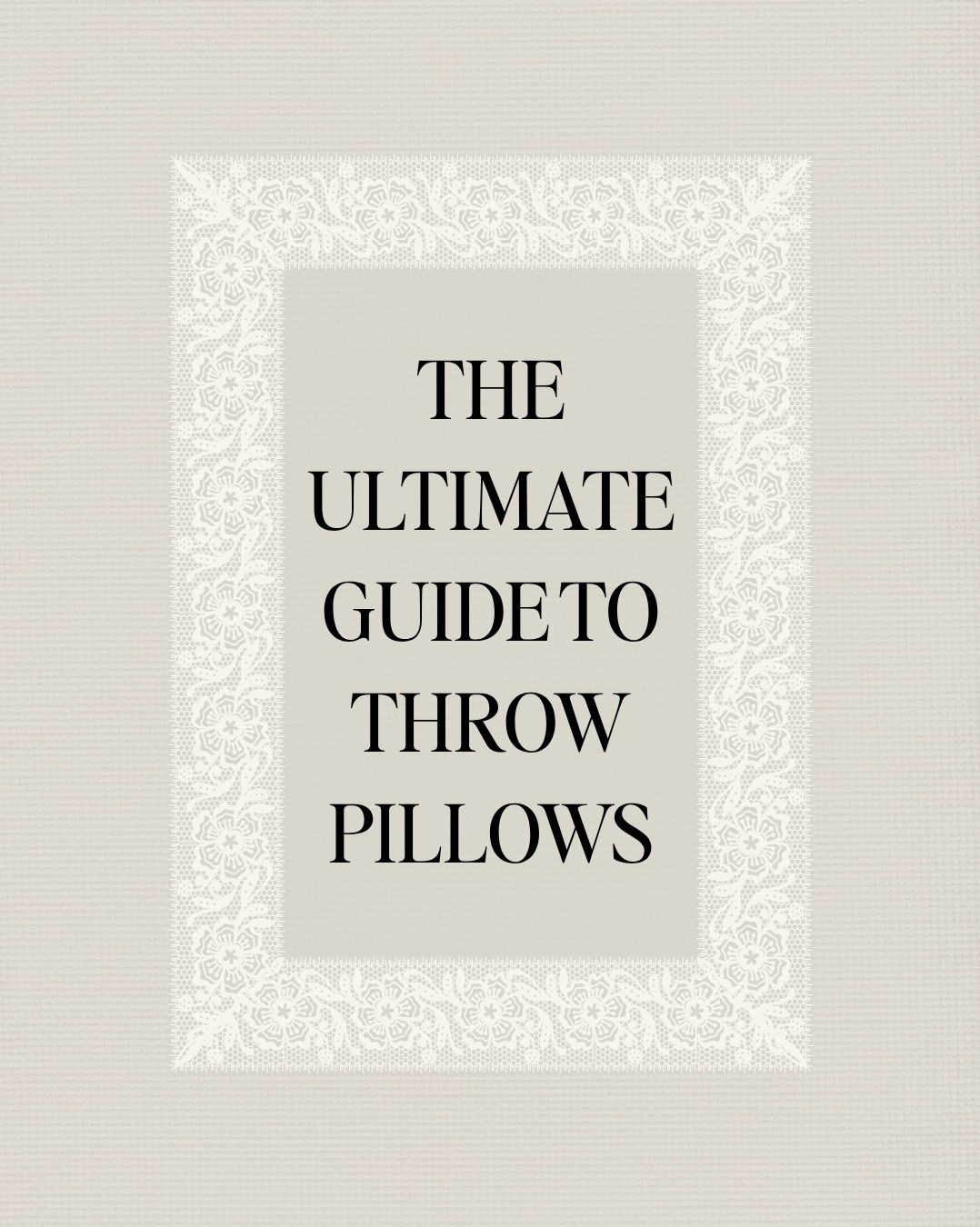 If your throw pillows always end up looking like an afterthought… this is for you 🤍

Consider this your cheat sheet for the perfectly layered, designer pillow look — sizing, inserts, formulas, and combinations that always work.

Small detail, huge difference.

Save this one — you’ll use it forever.