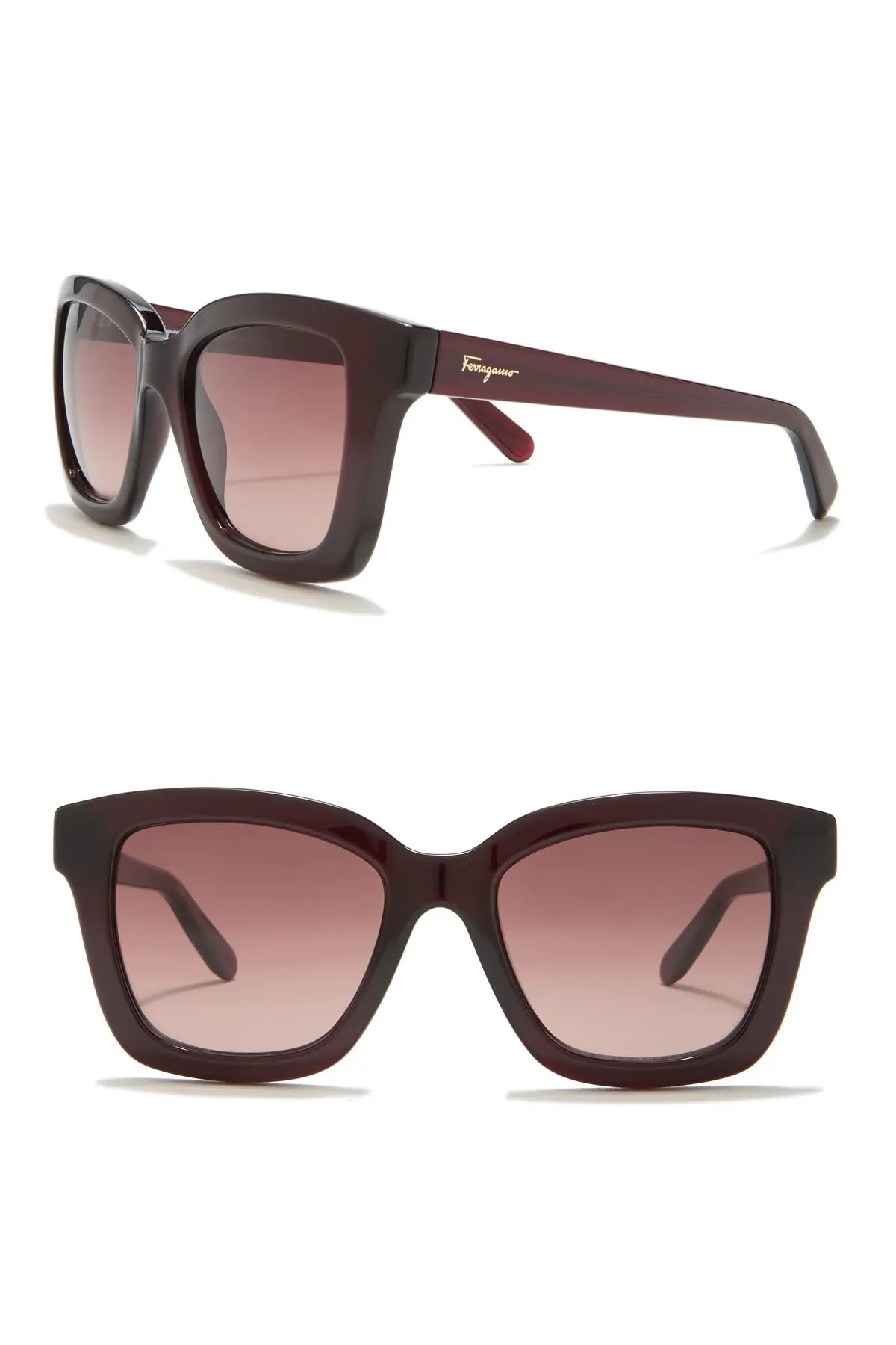 Salvatore Ferragamo | 53mm Square Sunglasses | Nordstrom Rack | Nordstrom Rack
