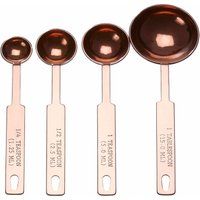Premier Housewares - Alchemist Rose Gold Measuring Spoons | ManoMano UK