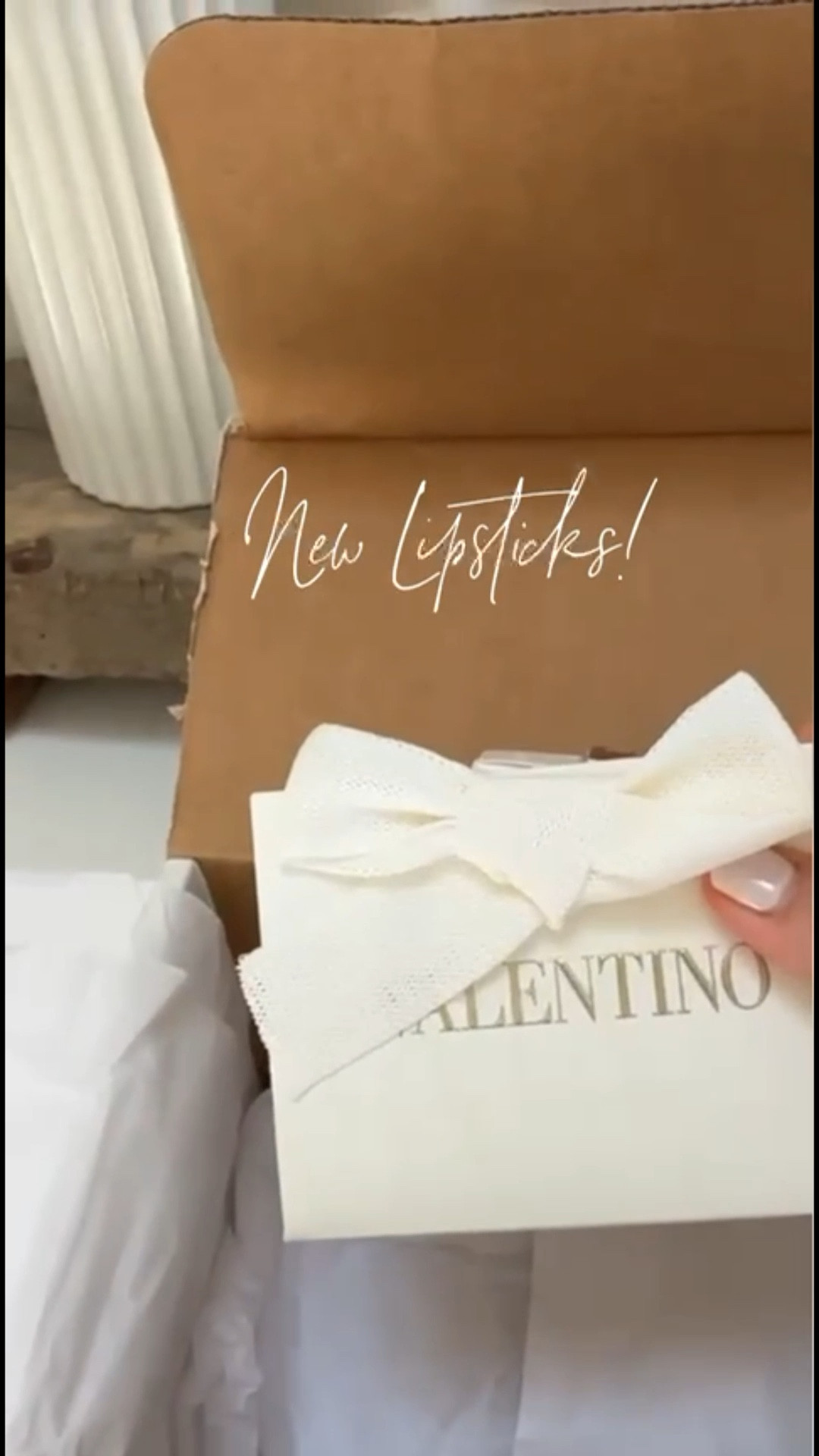 Loving these Valentino hydrating lipsticks! 