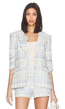 Pricilla Boxweave Blazer
                    
                    Cinq a Sept | Revolve Clothing (Global)