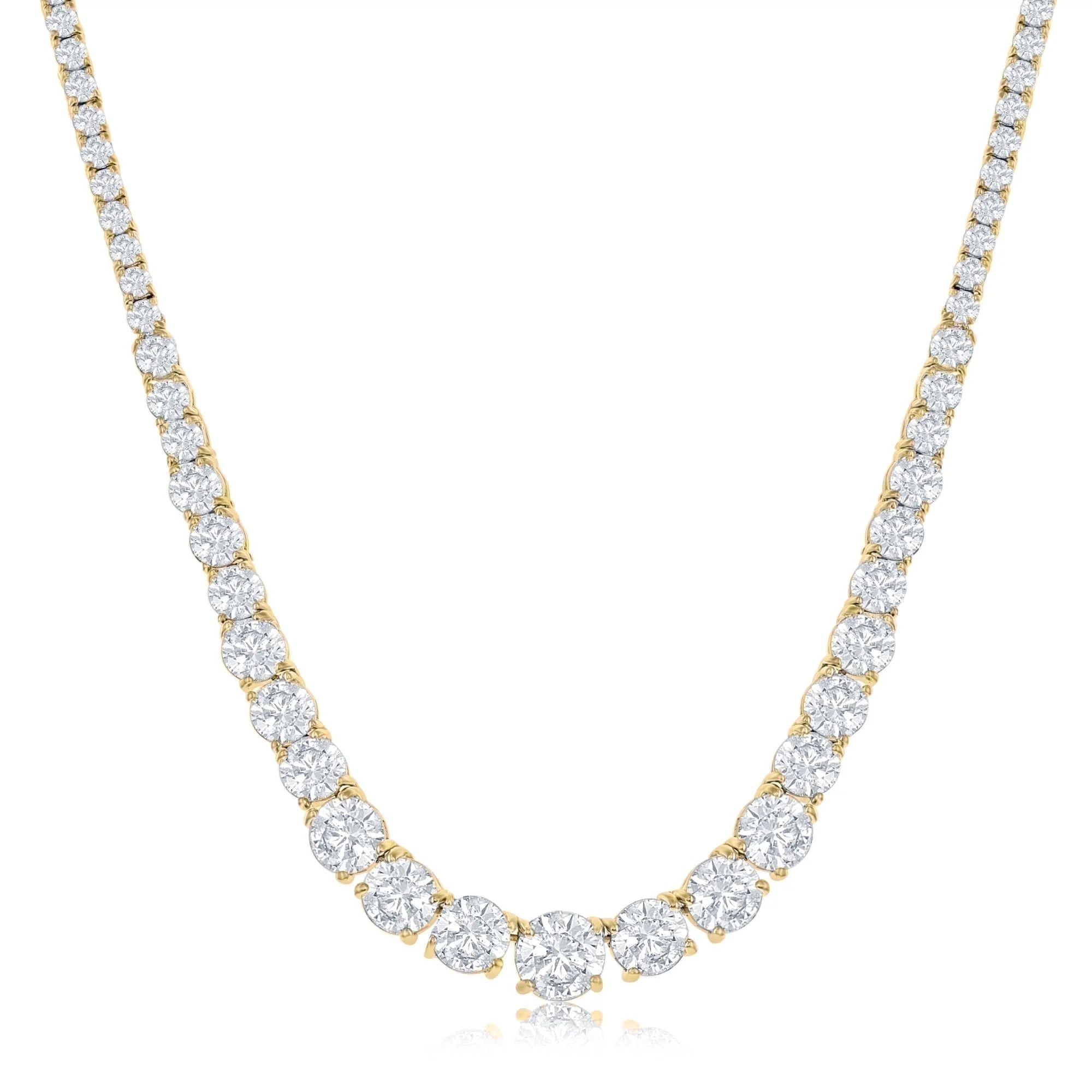 Cate & Chloe Whitney 18k Yellow Gold Plated Pendant Necklace with Simulated Diamond Crystals for ... | Walmart (US)