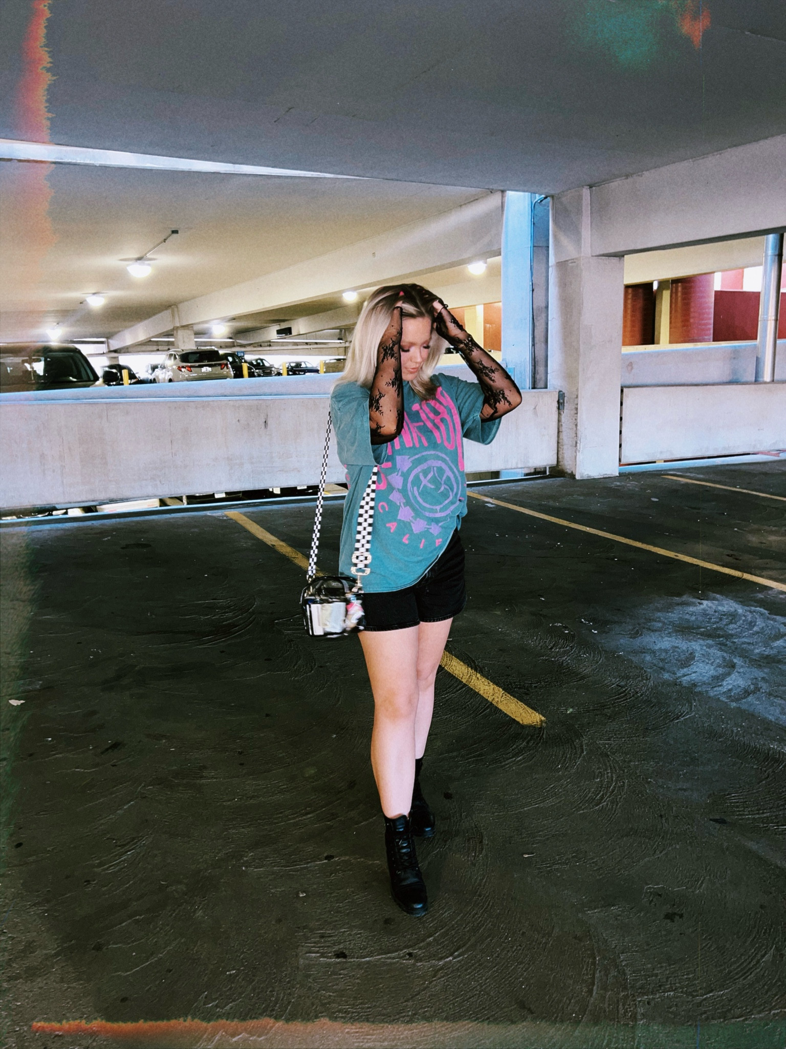 Blink 182 and Pierce the Veil concert outfit! 🖤🤘


Urban outfitters, Abercrombie shorts, dad shorts, curve love, black boots, graphic tee, clear bag, checkered bag, punk rock concert, lace shirt

#LTKBeauty #LTKFindsUnder100 #LTKStyleTip