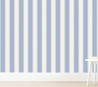 Ojai Stripe Wallpaper | Pottery Barn Kids