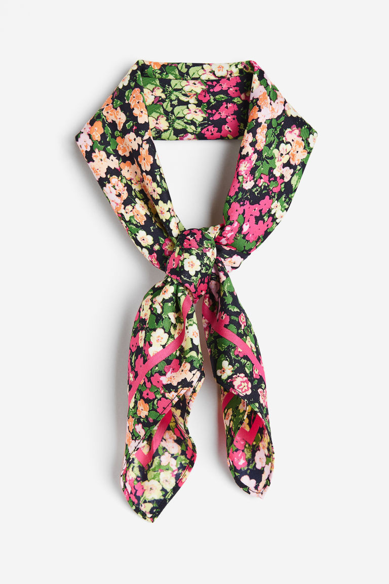 H & M - Satin Scarf - Pink | H&M (US + CA)