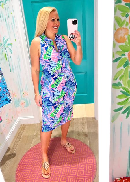 Love this Lilly Pulitzer print! This dress ins included in the Lilly sale! Wearing a medium. Fits true to size!



#LTKfindsunder100 #LTKtravel #LTKswim
