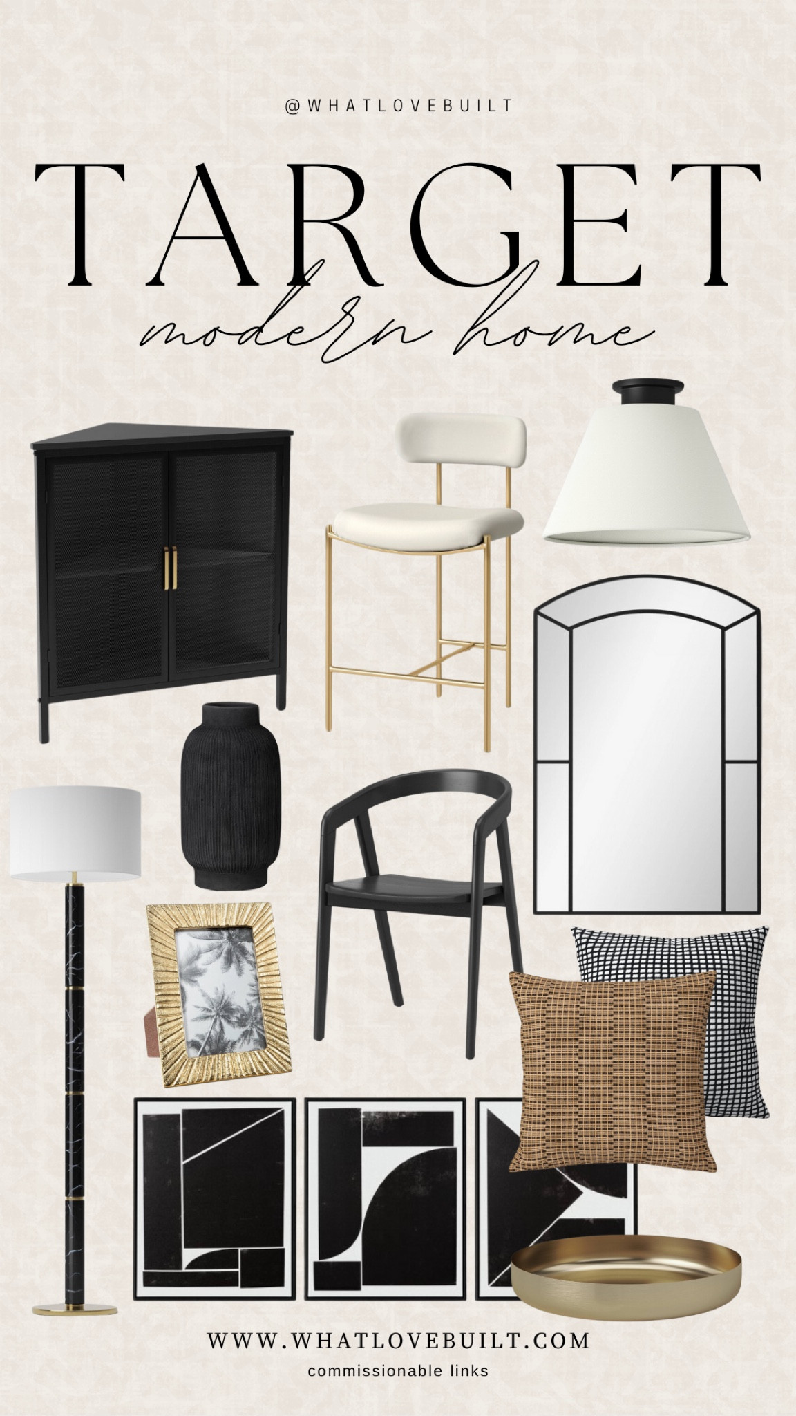 Target Modern Home New Arrivals 🖤

#target #home #targethome #modernhome #furniture #homeaccents #wallart #lighting #mirror

#LTKFindsUnder100 #LTKHome #LTKStyleTip
