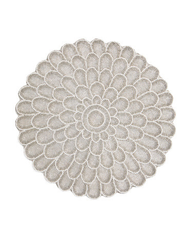Scallop Edge Beaded Placemat | TJ Maxx