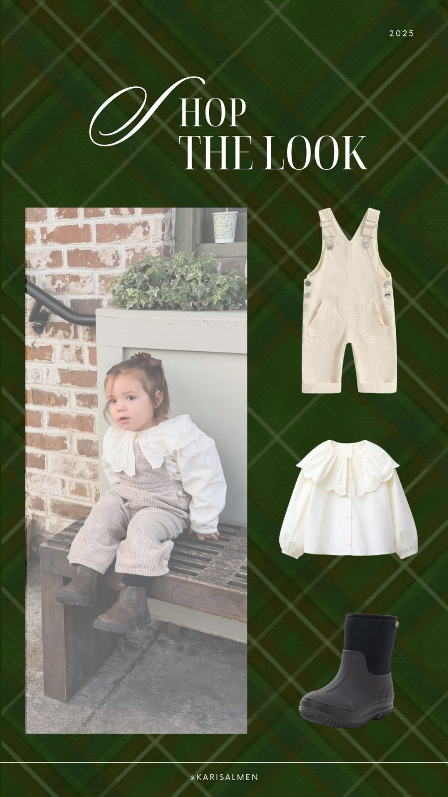 The cutest ruffle outfit for little girls this holiday season! 🧸 

 #LTKHoliday #LTKootd #LTKKids