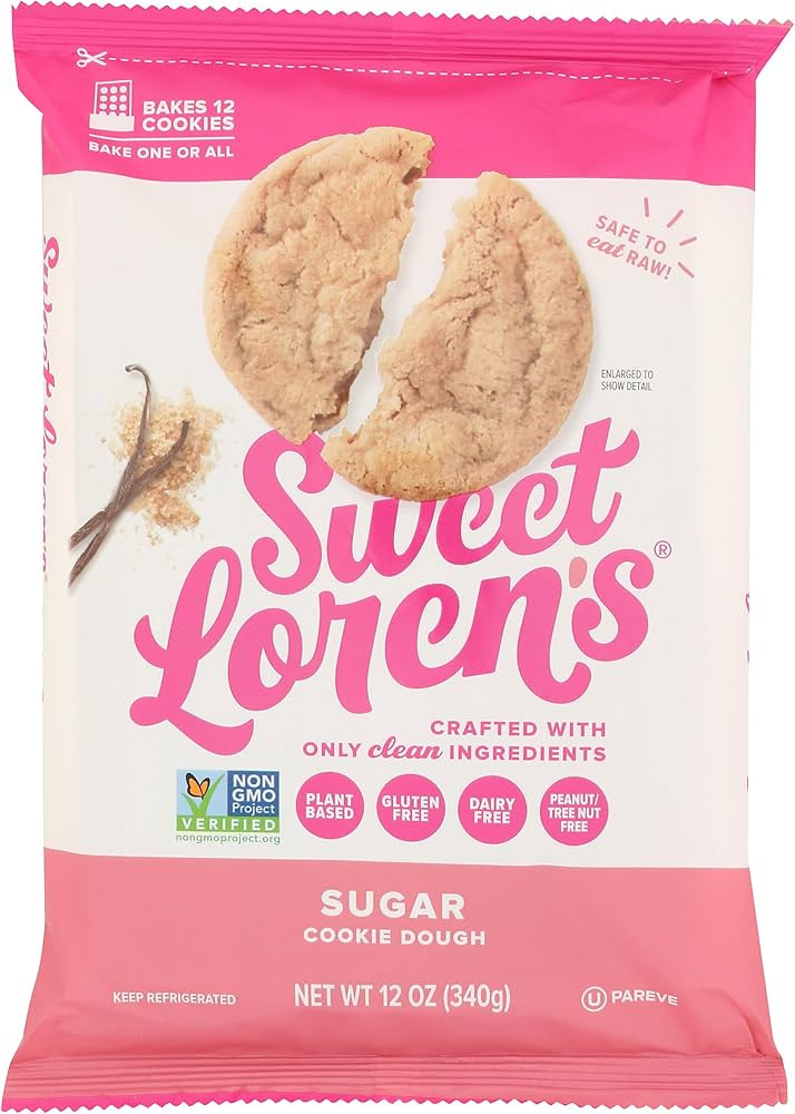 Sweet Loren's Gluten Free & Vegan Sugar Cookie Dough | Amazon (US)