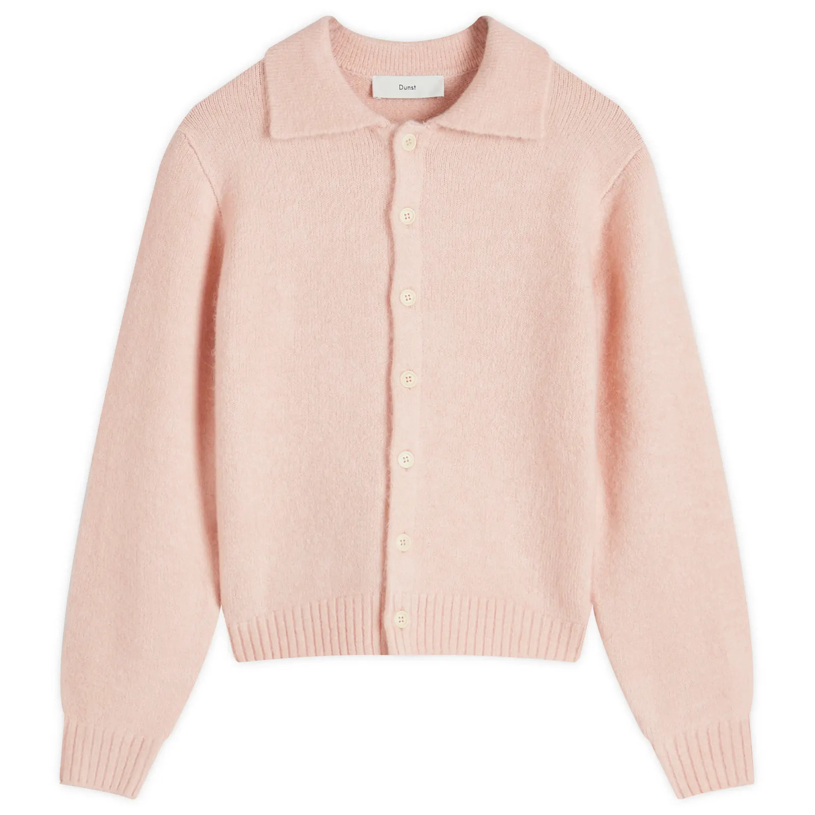 DUNST Unisex Open Collar Knit Cardigan | END. Clothing