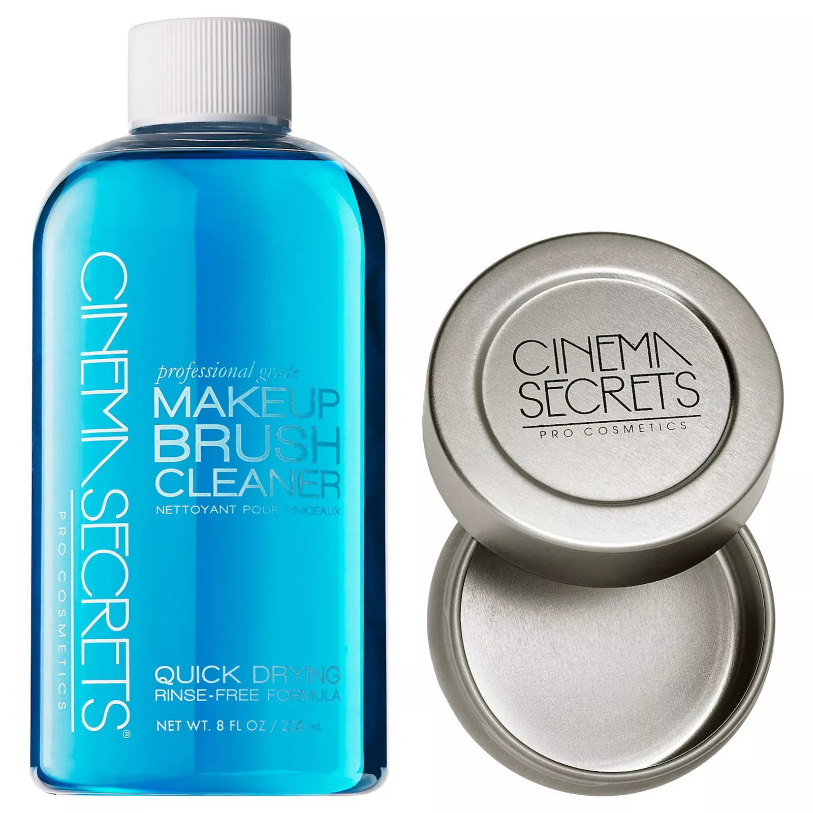 Cinema Secrets Makeup Brush Cleaner Pro Starter Kit, Size: 8 Oz, Brush Cleaner Blue | Kohl's