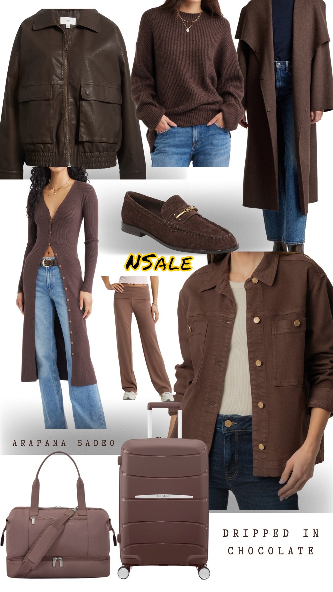 Dripped In Chocolate 🍫 

#nsale #nordstromanniversarysale2026 #fallfashion

#LTKMidsize #LTKootd #LTKTravel