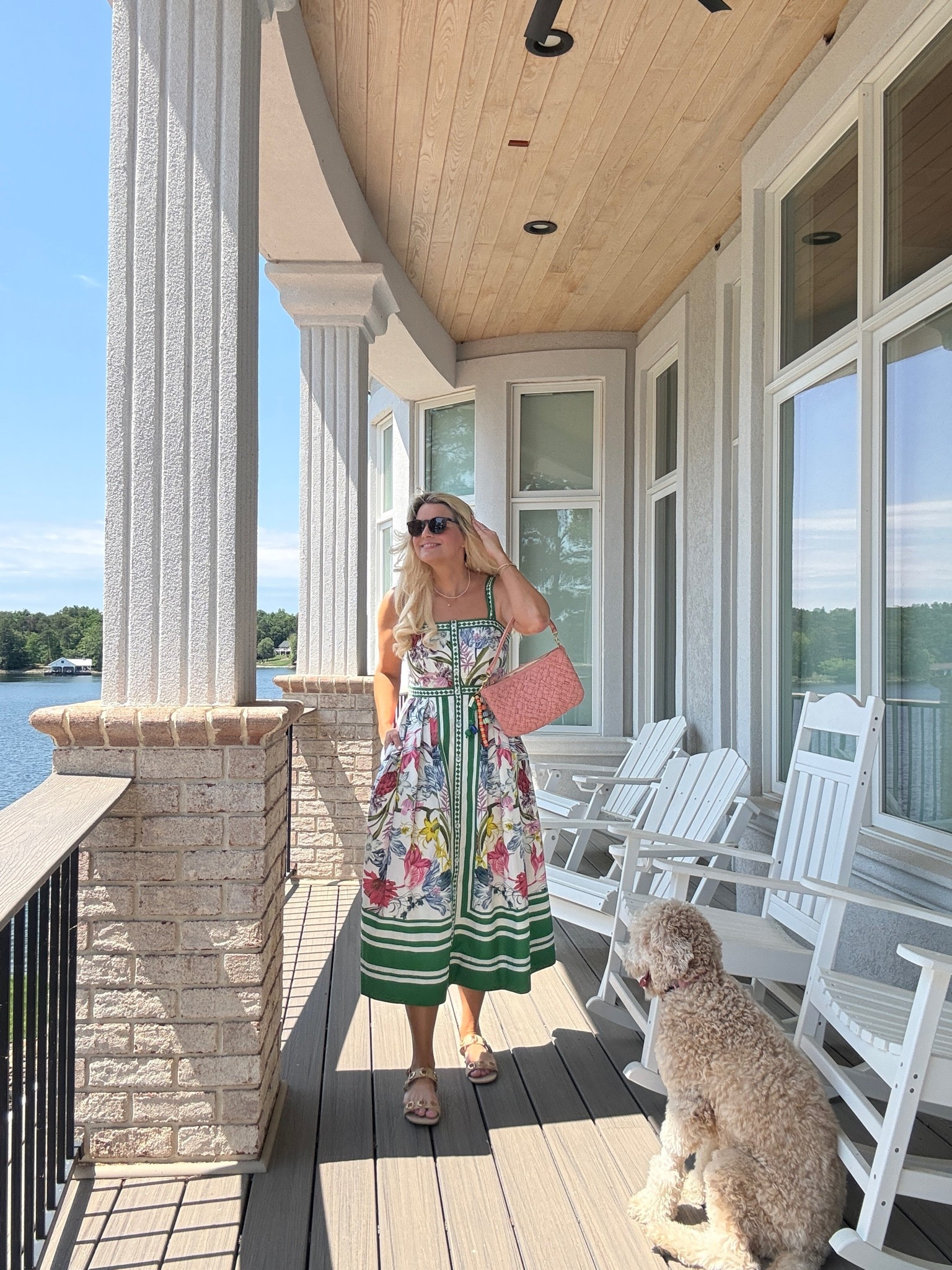 The print on this and the details! So pretty! Such a great wedding guest dress, vacation dress, summer dresses, summer outfit, if in between sizes size up

#LTKvlog #LTKgrwm #LTKootd