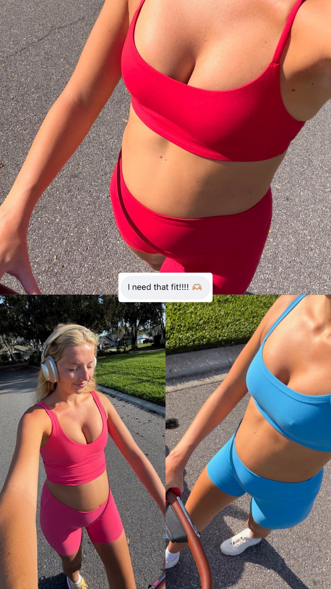 Workout sets 🌸💓

#LTKActive #LTKootd #LTKBump