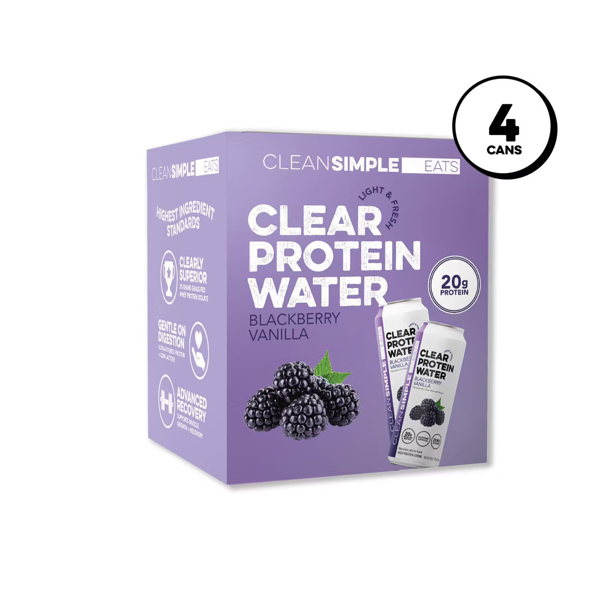 Clean Simple Eats Clear Protein Water | Target