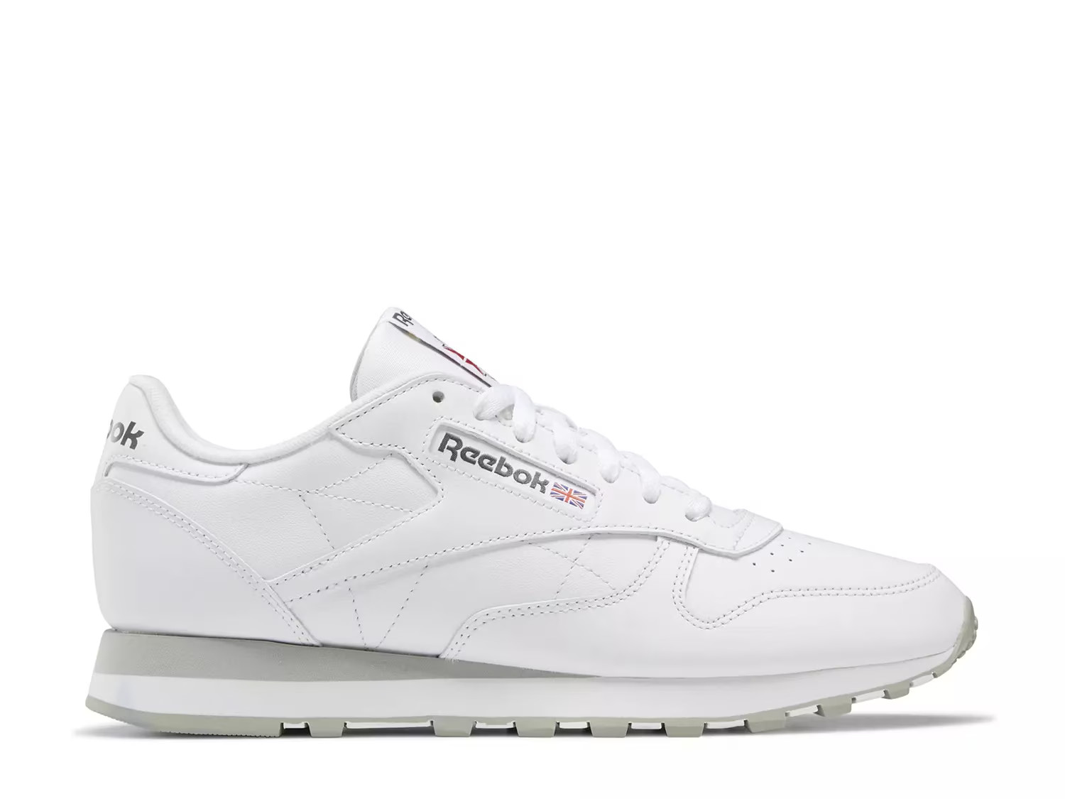 Reebok Classic Leather Sneaker | Women's | White | Size Women's 12.5 / Men's 11 | Sneakers | DSW
