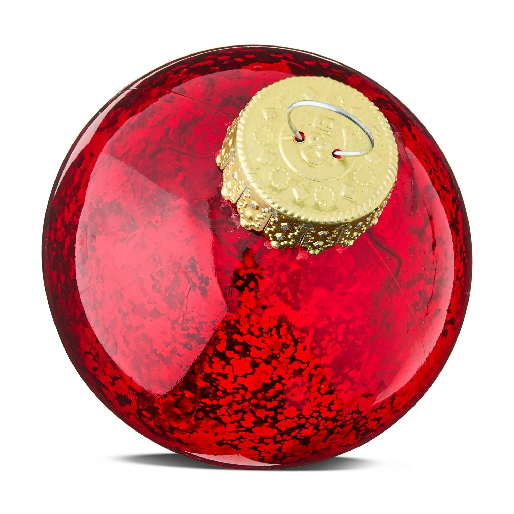 6 Count Red Teardrop Christmas Ornaments, 3.5 in, by Holiday Time | Walmart (US)