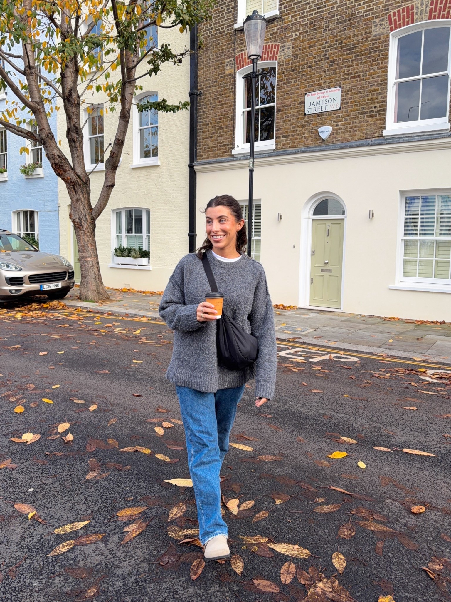 Autumn styles, knit jumper, oversized knit, knitwear, denim jeans, straight leg, blue denim, Eseni, f&f, f and f, Tesco, grey, petite, white tshirt, tee, autumnal looks, transitional, pull and bear, clogs, simple outfits

#LTKuk #LTKautumn #LTKpetite