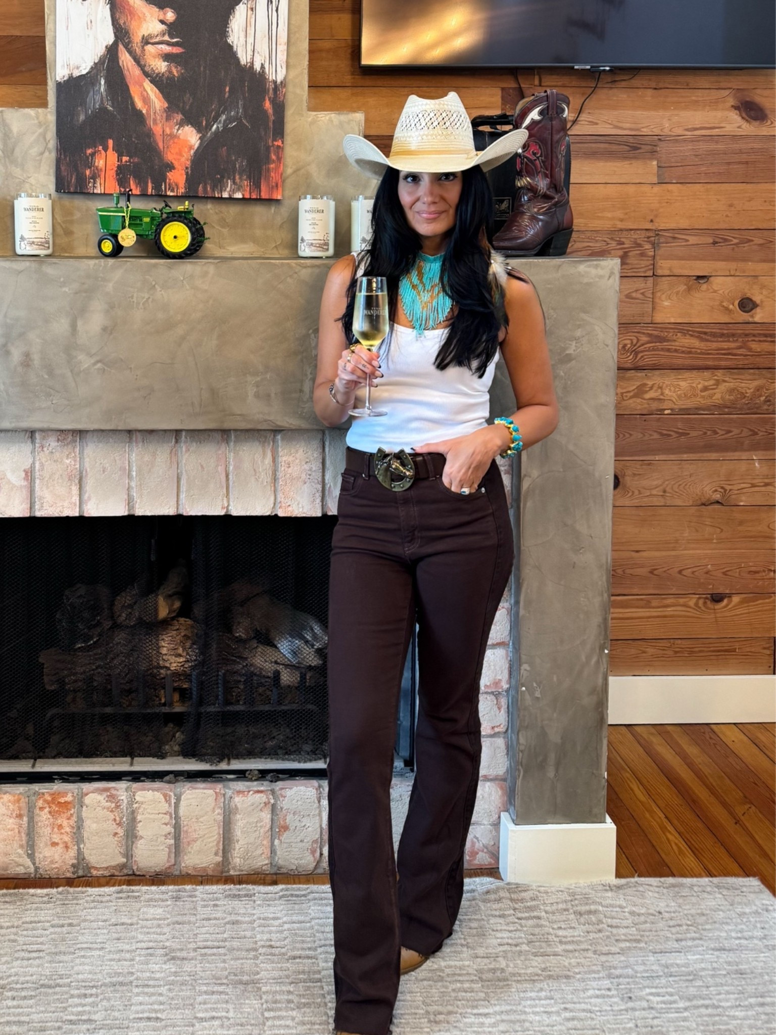 Fall outfit 
Western outfit