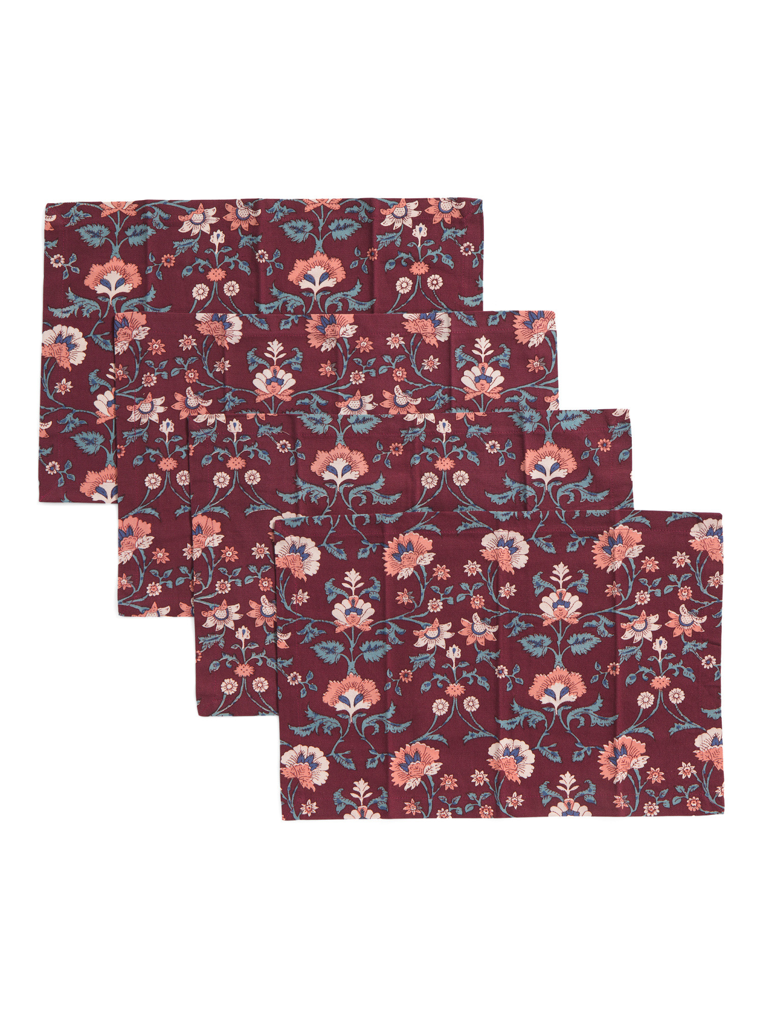 Set Of 4 Priya Wine Placemats | Kitchen & Dining Room | Marshalls | Marshalls