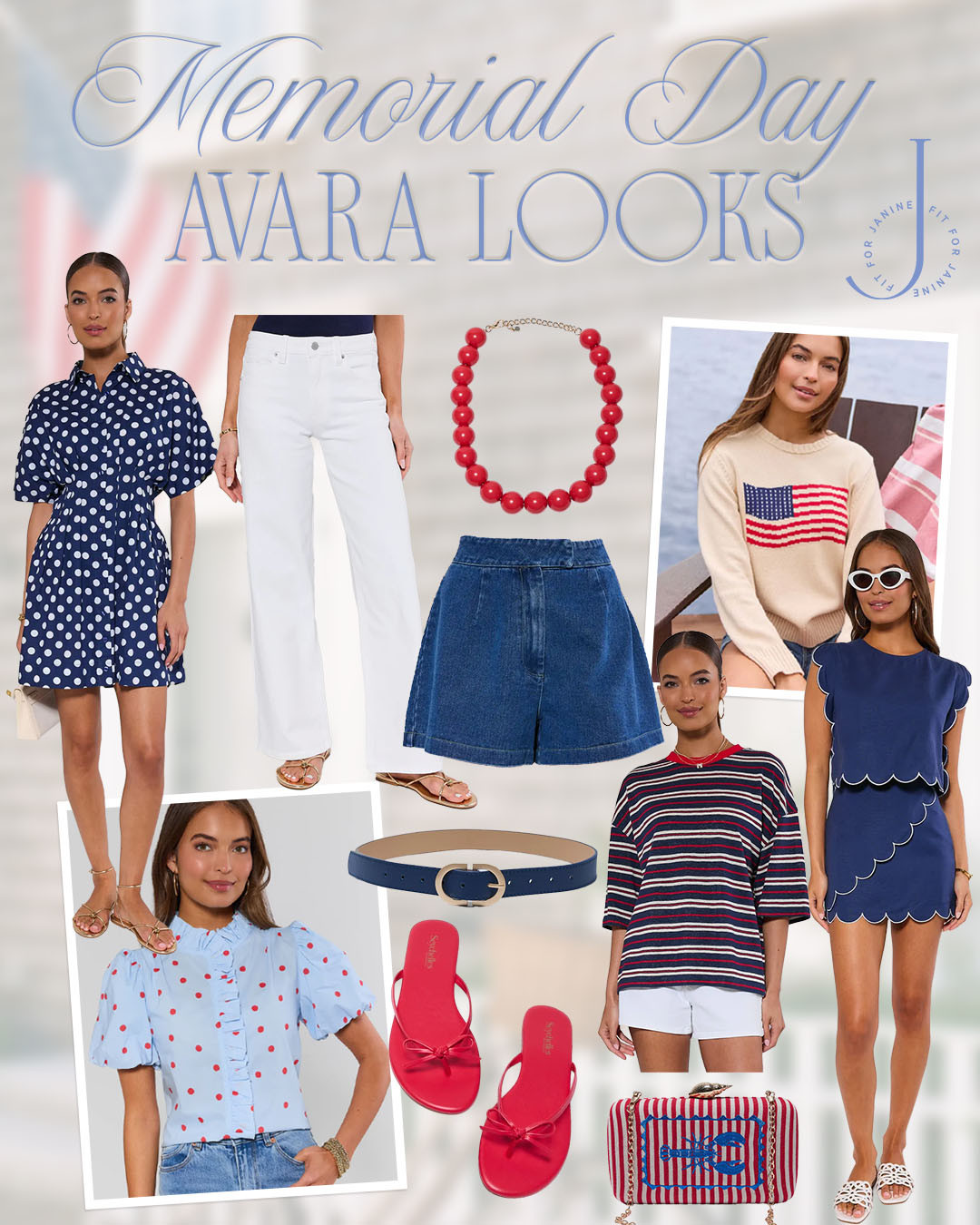 Are you ready to kick off the Holiday weekend in style? Whether for MDW, 4th of July, Labor Day, or just feeling patriotic, Avara has fabulous pieces that are "add to cart" musts! 

Fit4Janine, Fashion, Holiday Looks, Red, White, Blue, Dresses, Tops, Blouses, Skirts, Shorts, Two-Piece sets, Sweaters, Accessories, Belts, Shoes, Sandals, Necklaces, Clutches 

 #LTKootd #LTKSeasonal