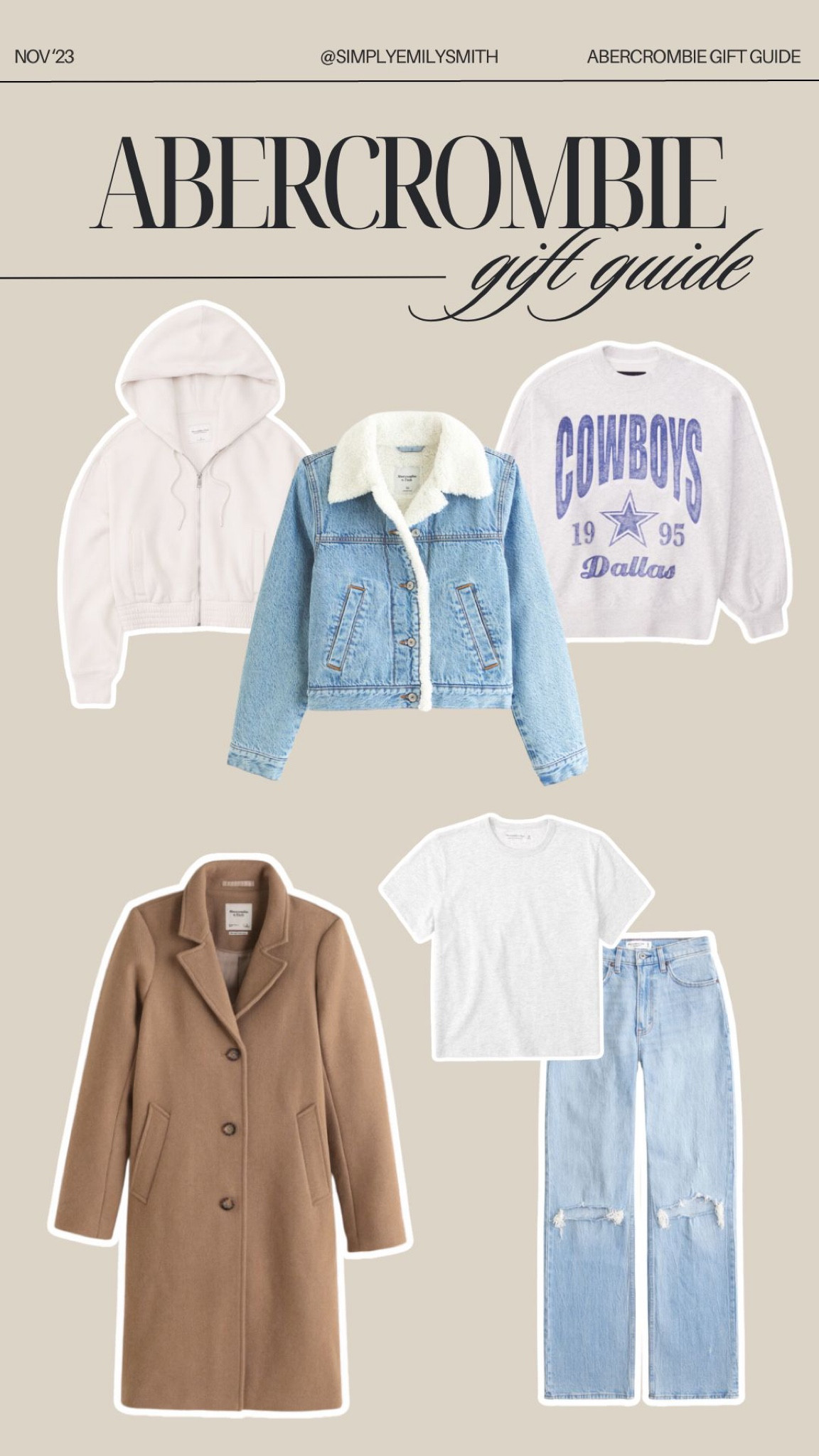 Abercrombie Holiday Guide 🎄



#LTKCyberWeek #LTKGiftGuide #LTKHoliday